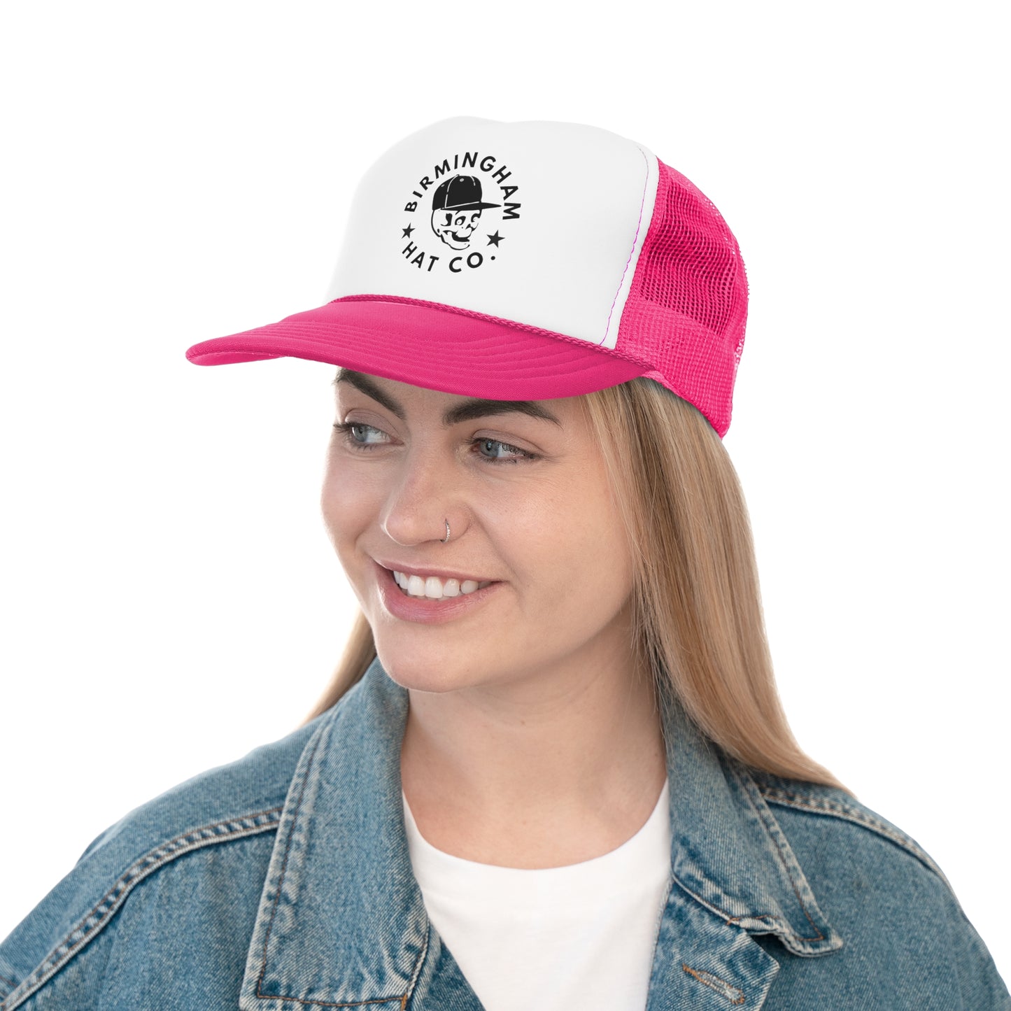 Bones Circle Logo Foam Trucker