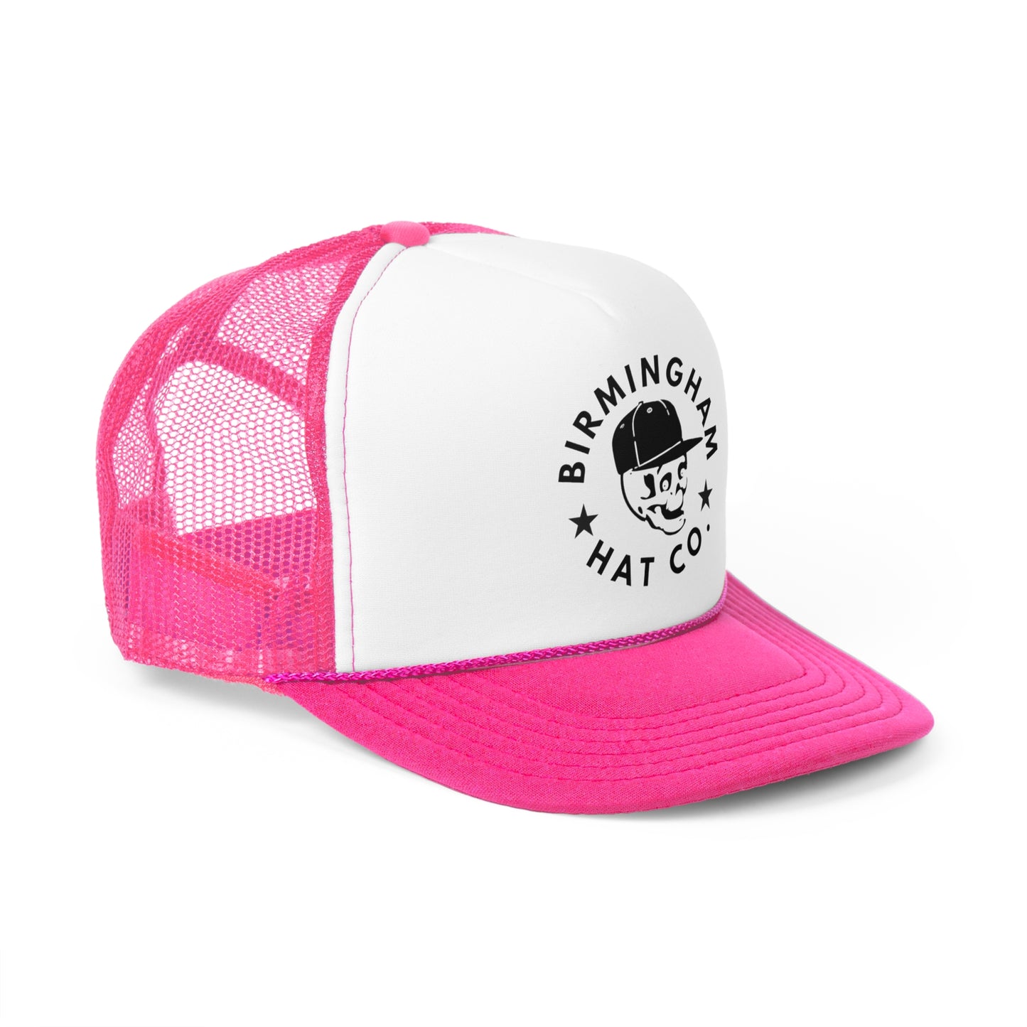 Bones Circle Logo Foam Trucker