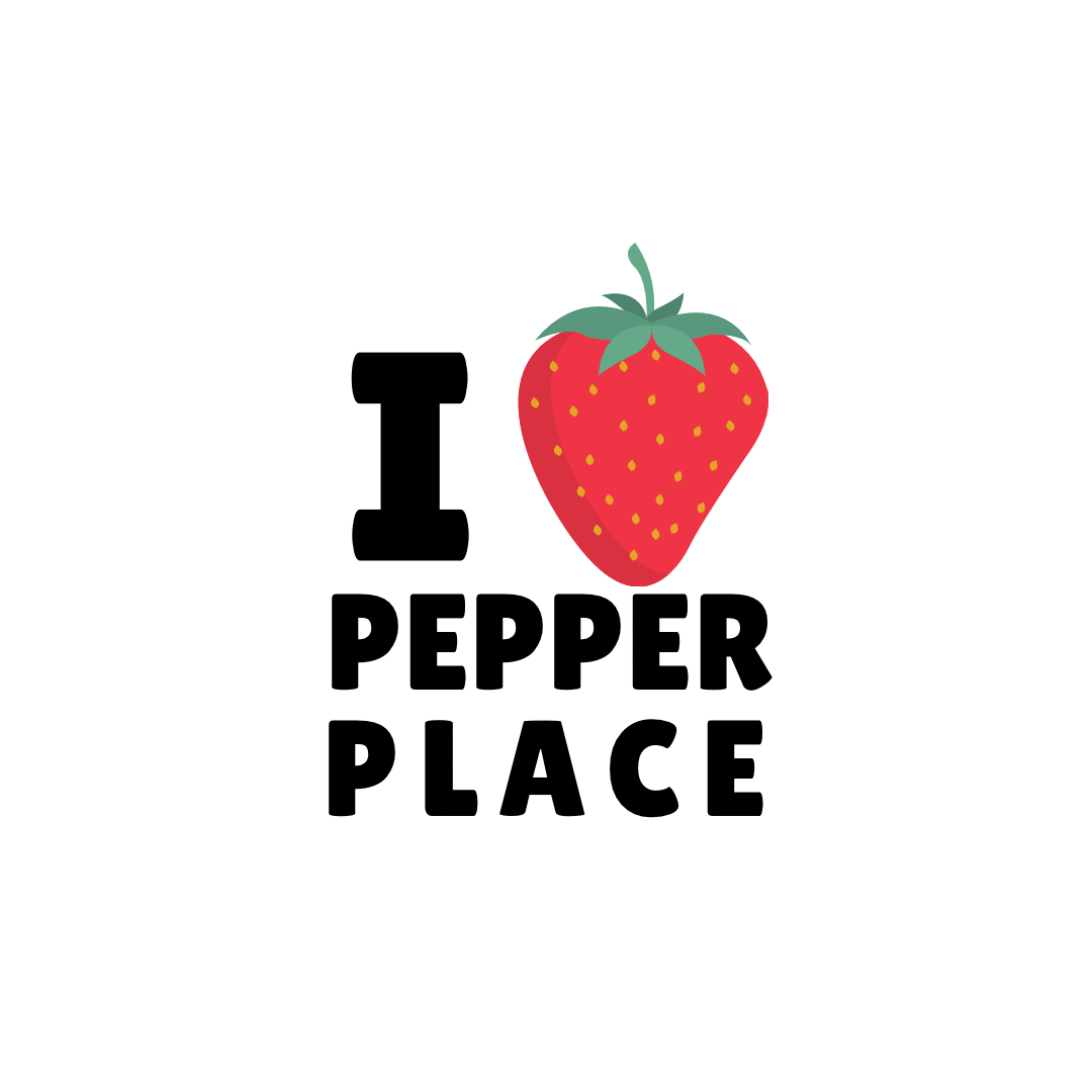 I Love Pepper Place Sticker