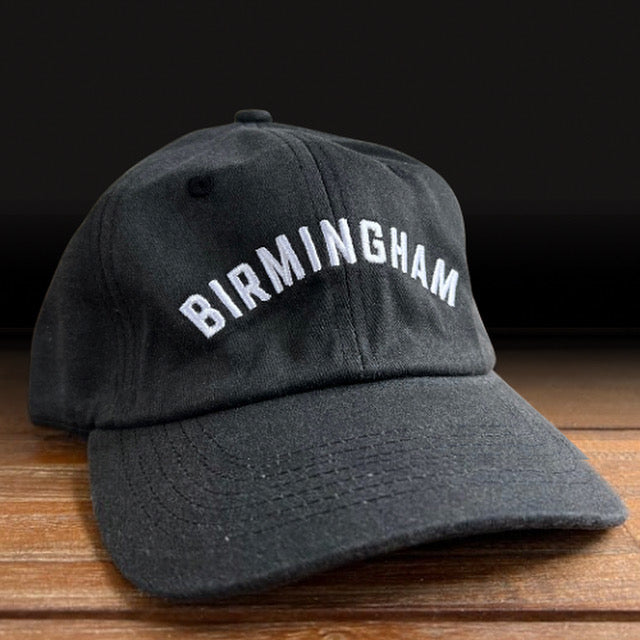 Birmingham Black Twill Cap