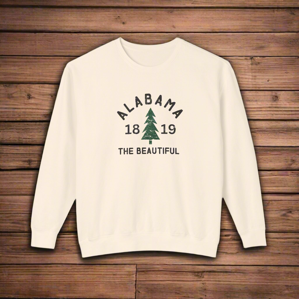 Alabama the Beautiful Comfort Colors Sweatshirt