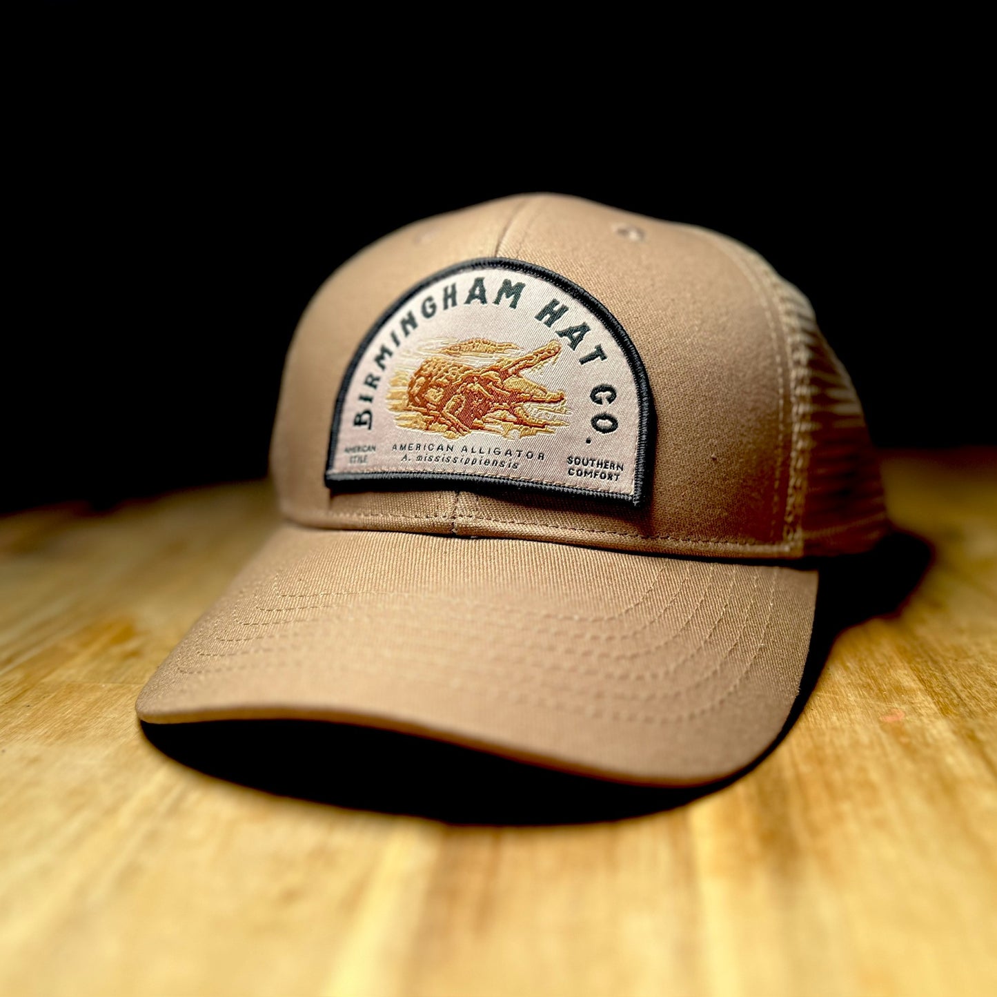 Alligator Structured Snapback Cap