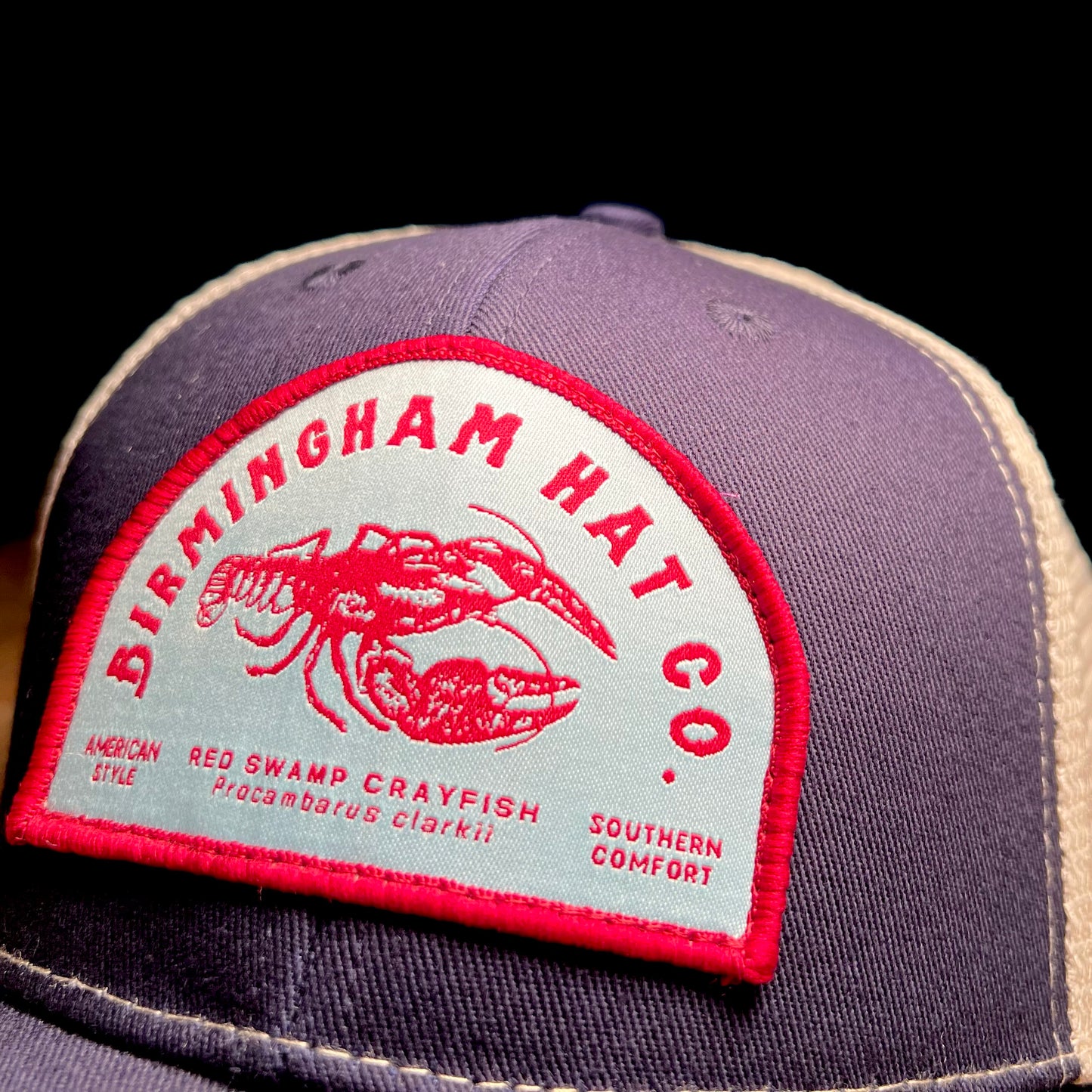 Red Swamp Crayfish Structured Snapback Cap