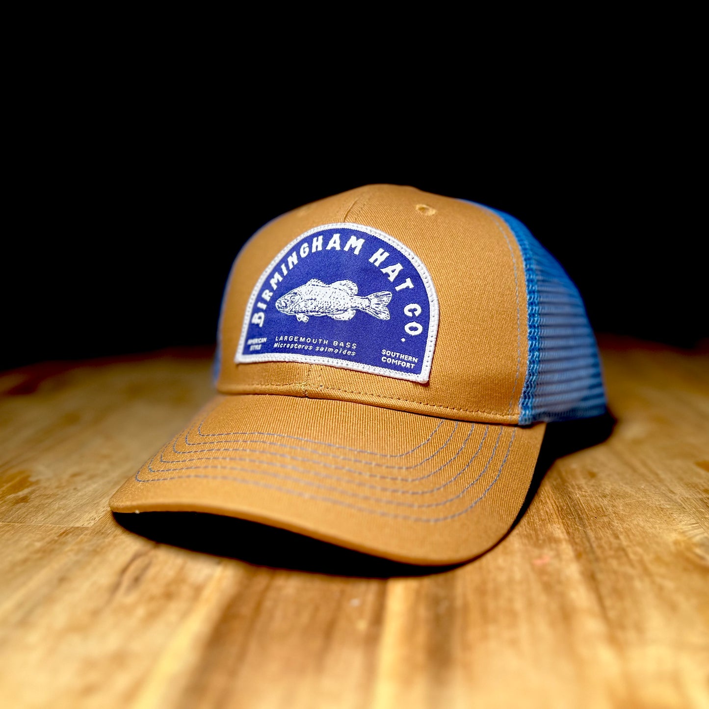 Largemouth Bass Structured Snapback Cap