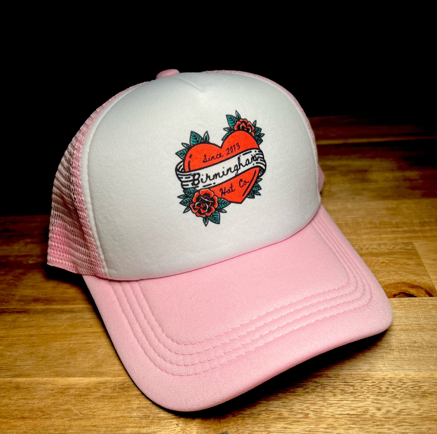 Heart Tattoo Foam Trucker