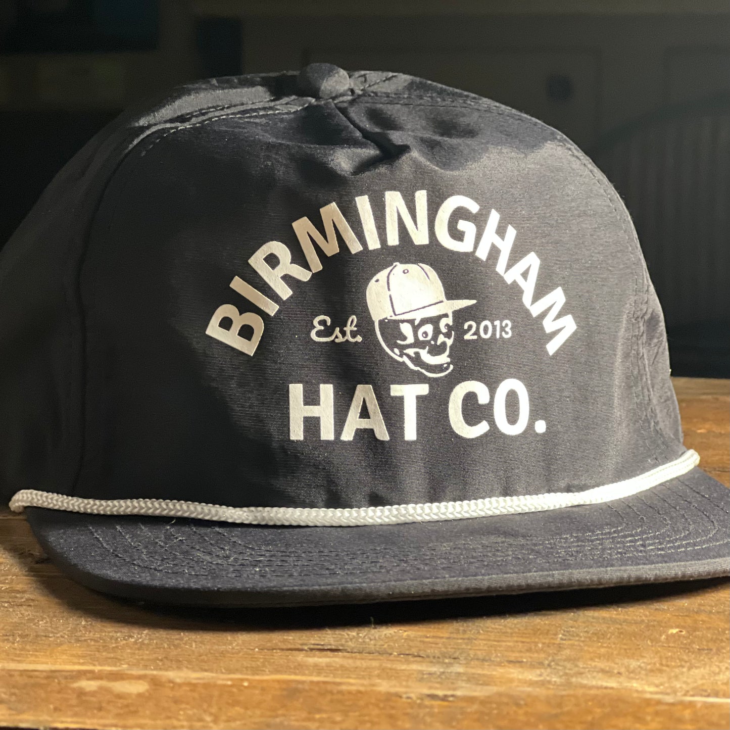 “Bones” Birmingham Hat Co. Unstructured Nylon Snapback Cap