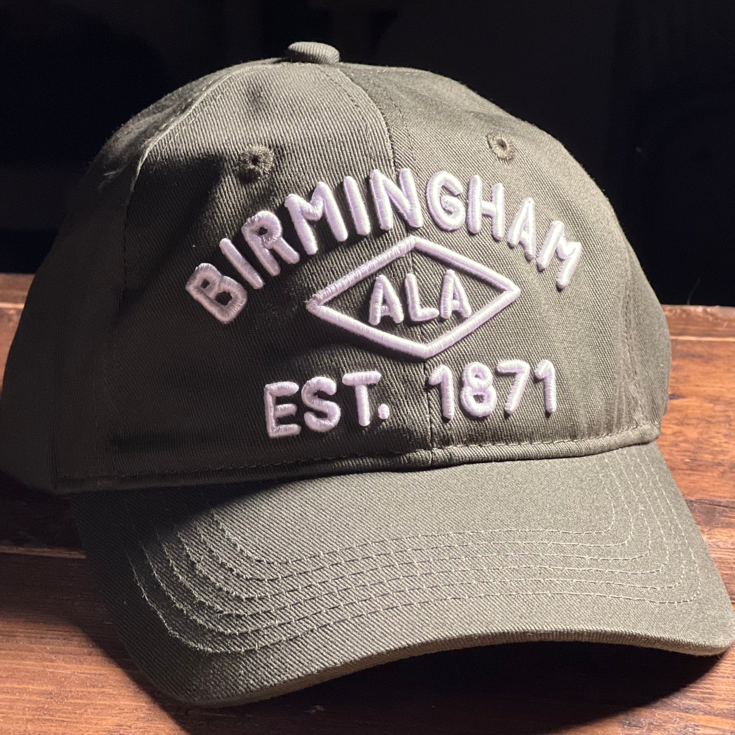 Birmingham 1871 Diamond Unstructured Cap (4 Colors)