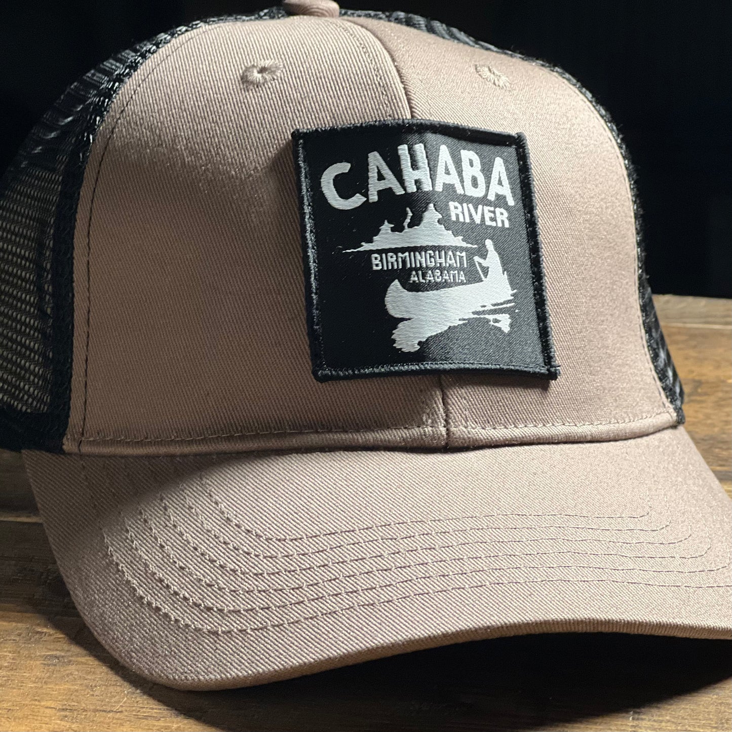 Cahaba River Structured Snapback Cap