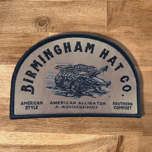 American Alligator Woven Patch