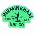 Birmingham Hat Co Angler Vinyl Sticker