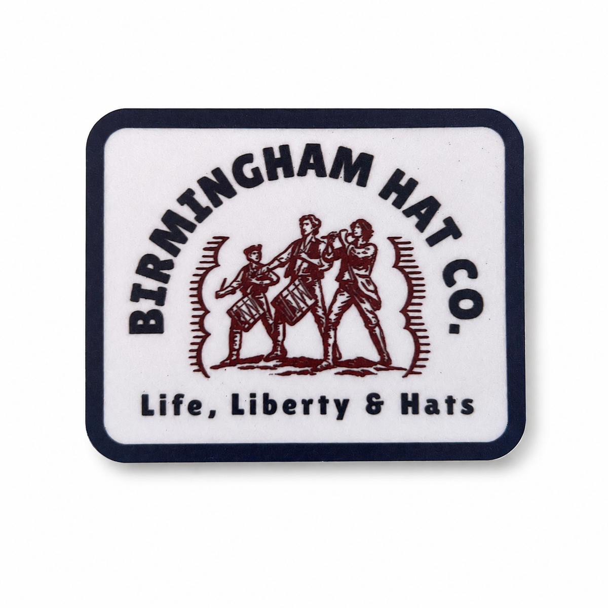 Life Liberty Hats Vinyl Sticker