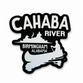 Cahaba Canoe Vinyl Sticker