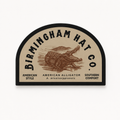 American Alligator Vinyl Sticker vinyl sticker design by Birmingham Hat Co.