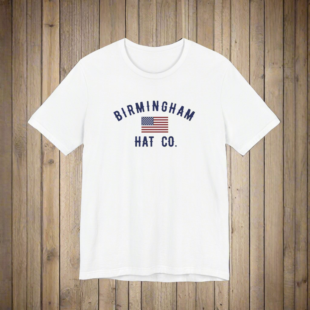 B’ham Hat Co Flag tee