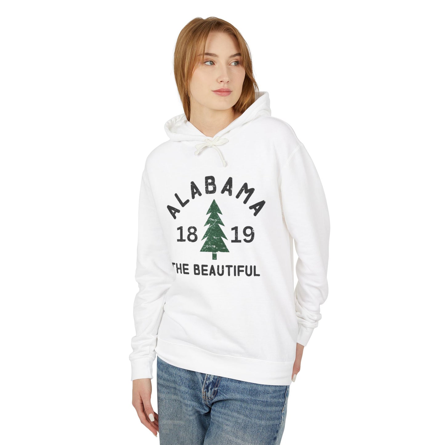 1819 Pine Alabama The Beautiful Lightweight Hoodie
