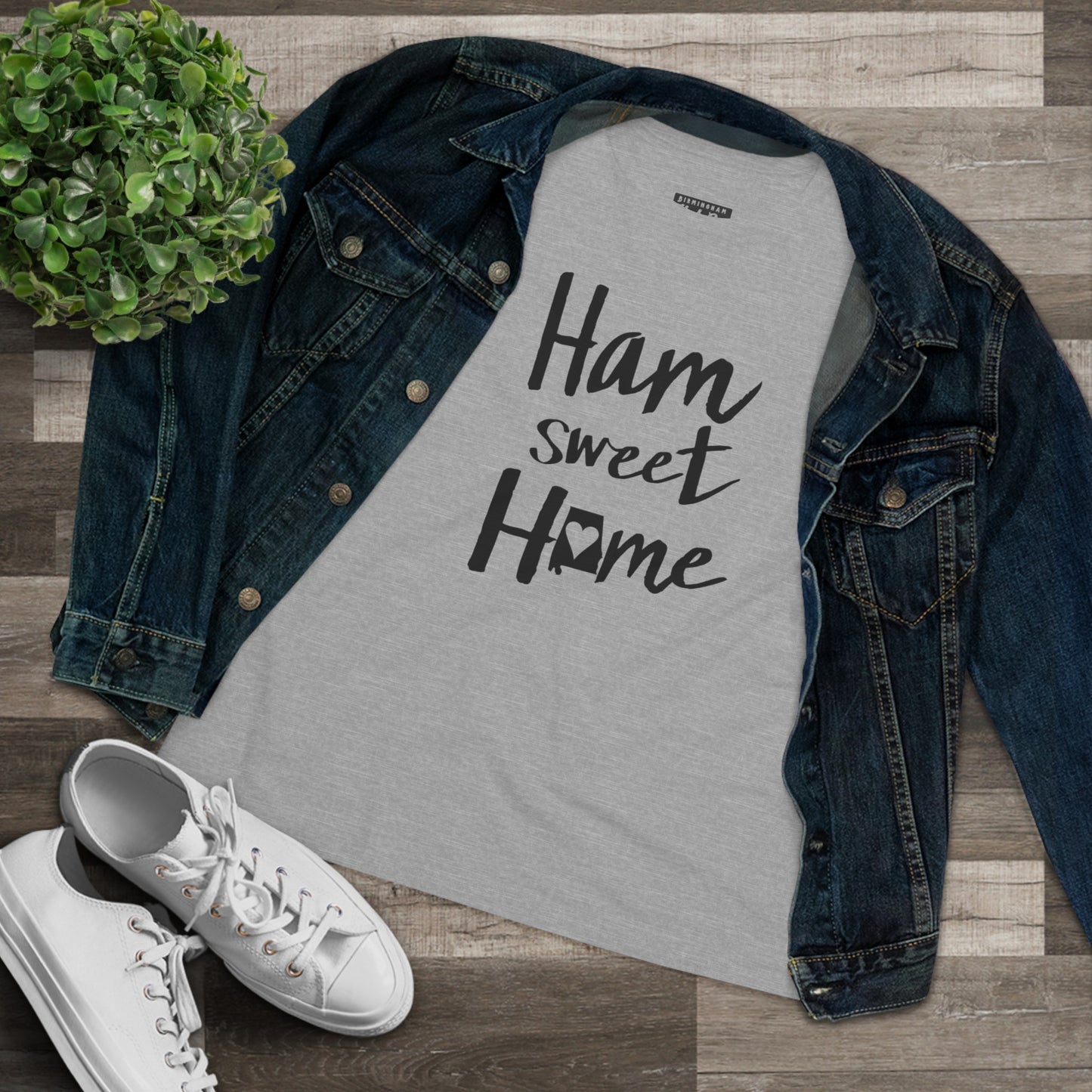 Ham Sweet Home Women's Cotton Tee