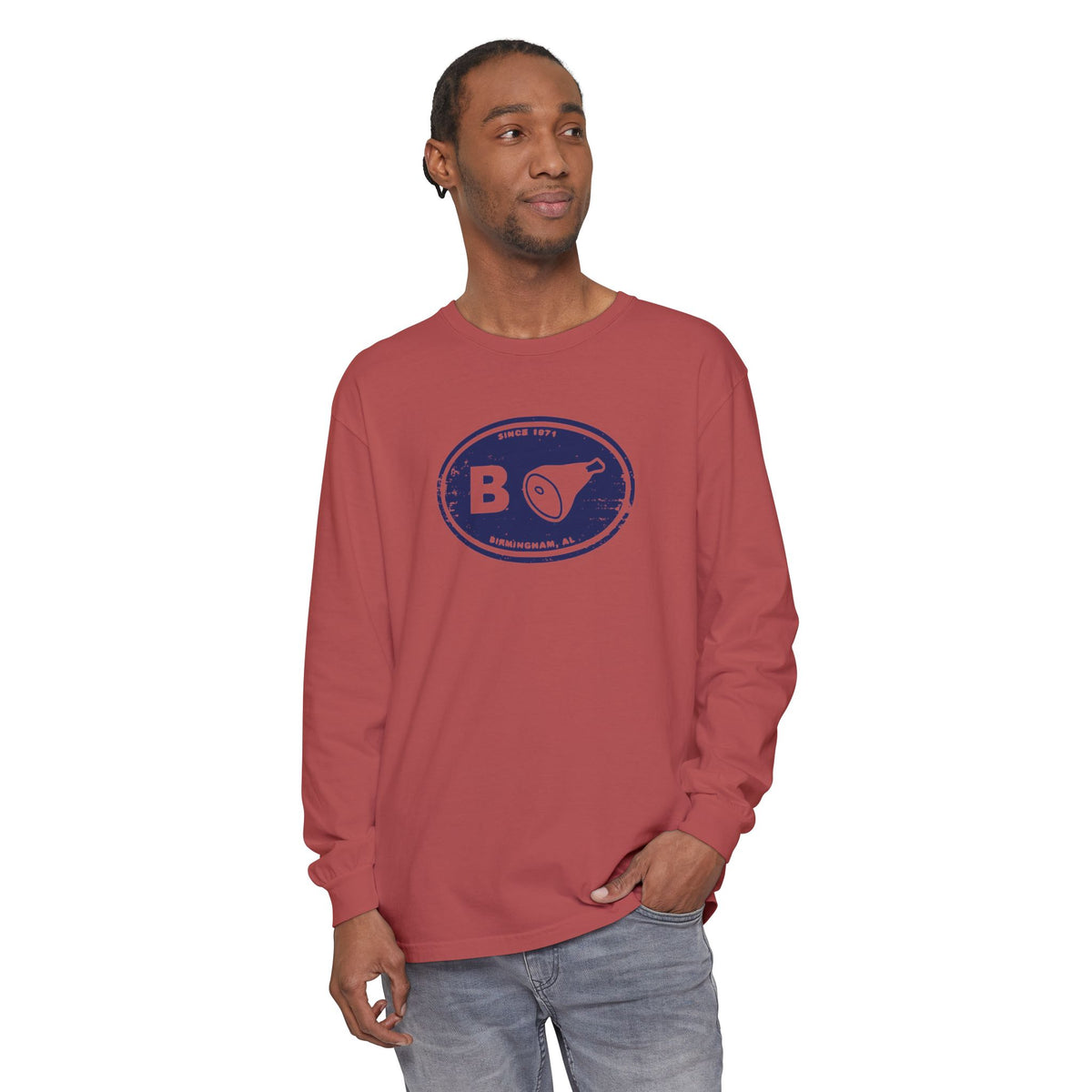 Classic Original B’ham Comfort Colors Long Sleeve T-shirt