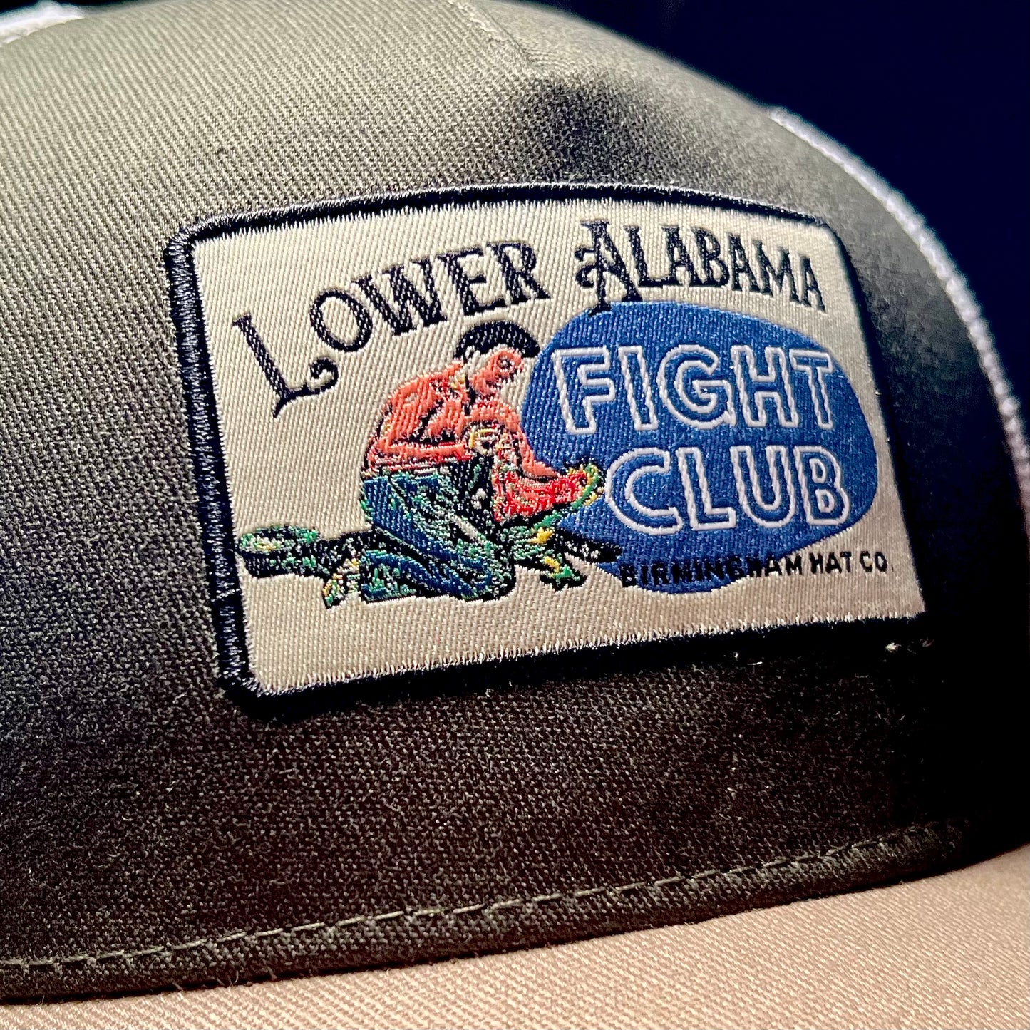 Lower Alabama Fight Club Structured Trucker Cap