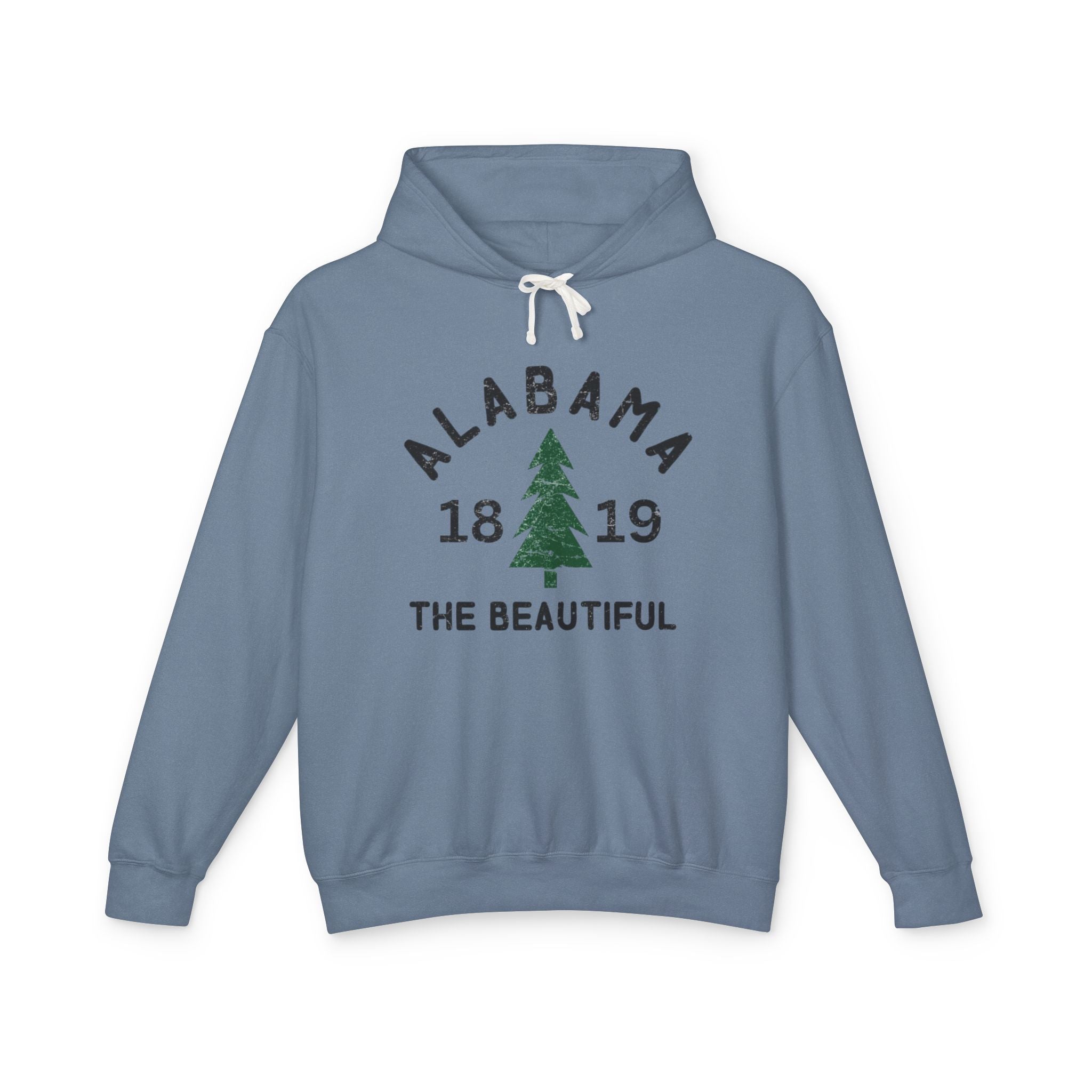 1819 Pine Alabama The Beautiful Lightweight Hoodie – Birmingham