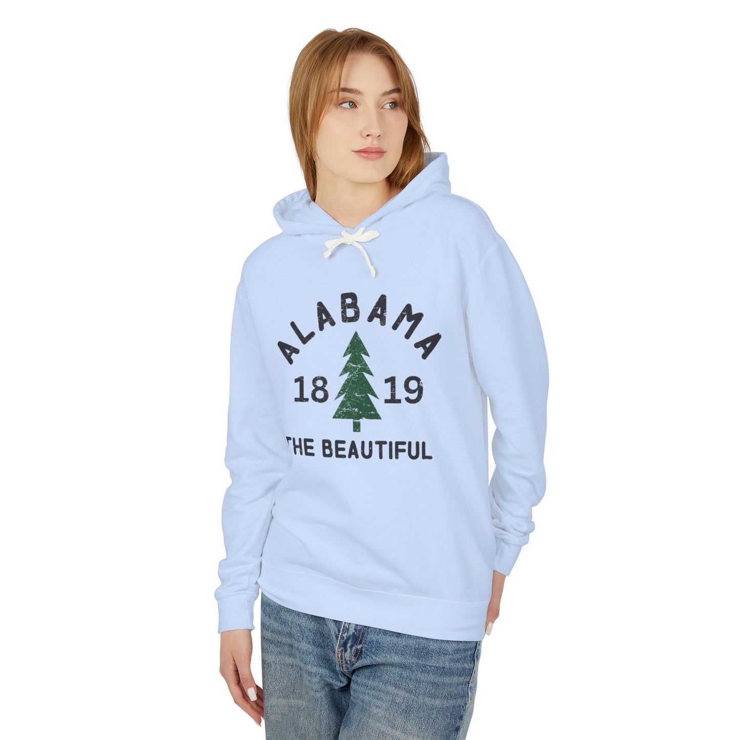 1819 Pine Alabama The Beautiful Lightweight Hoodie