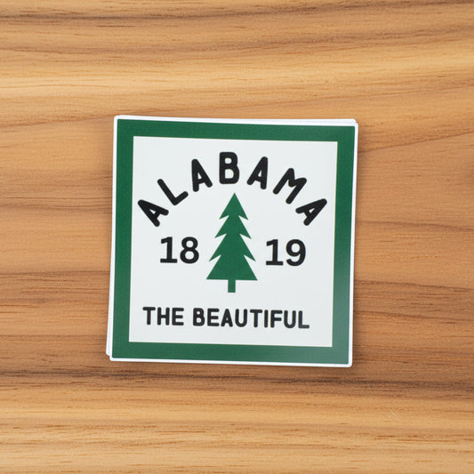 1819 Alabama Pines Decal