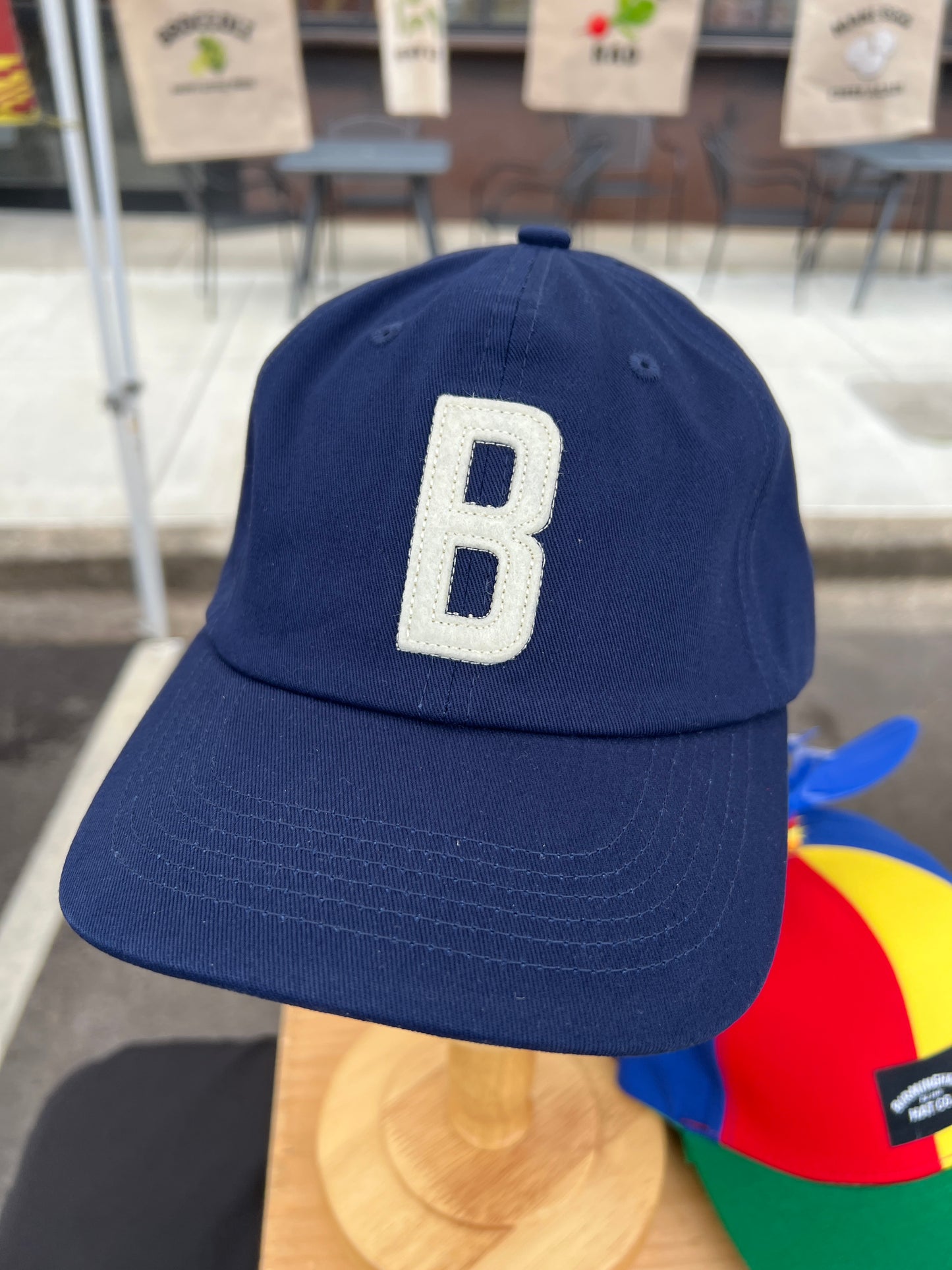 B Felt Letter Cap