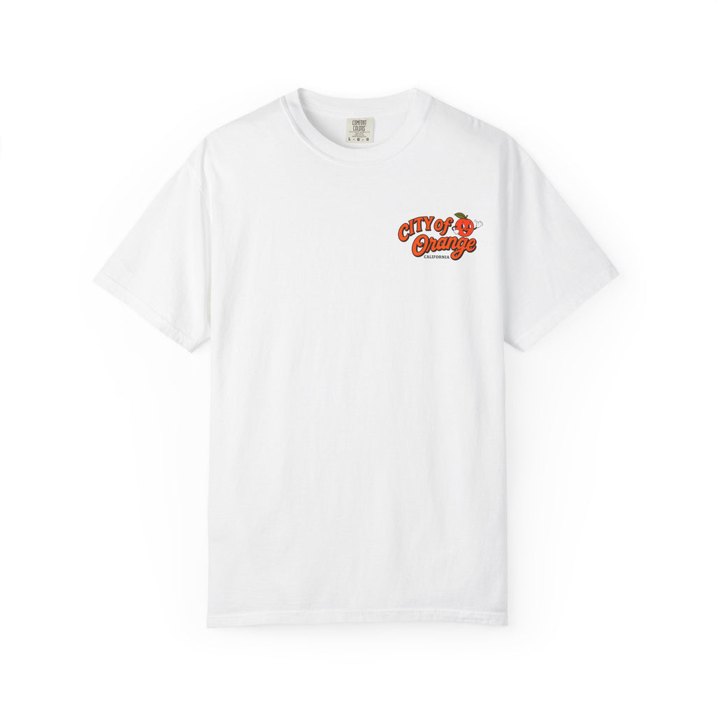 City of Orange Retro Logo Garment Dyed T-Shirt
