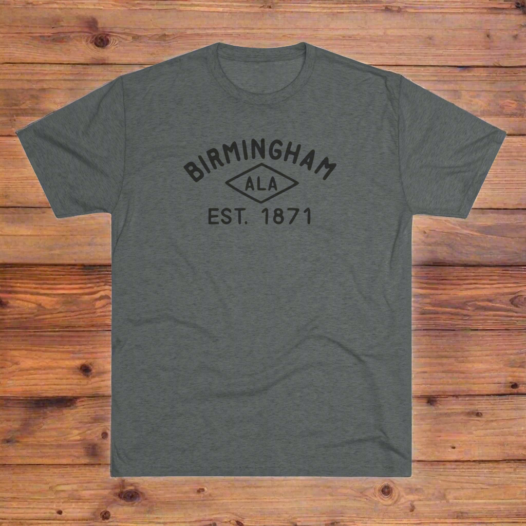 1871 Diamond Tri-Blend Crew Tee