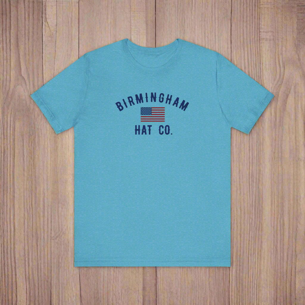 B’ham Hat Co Flag tee