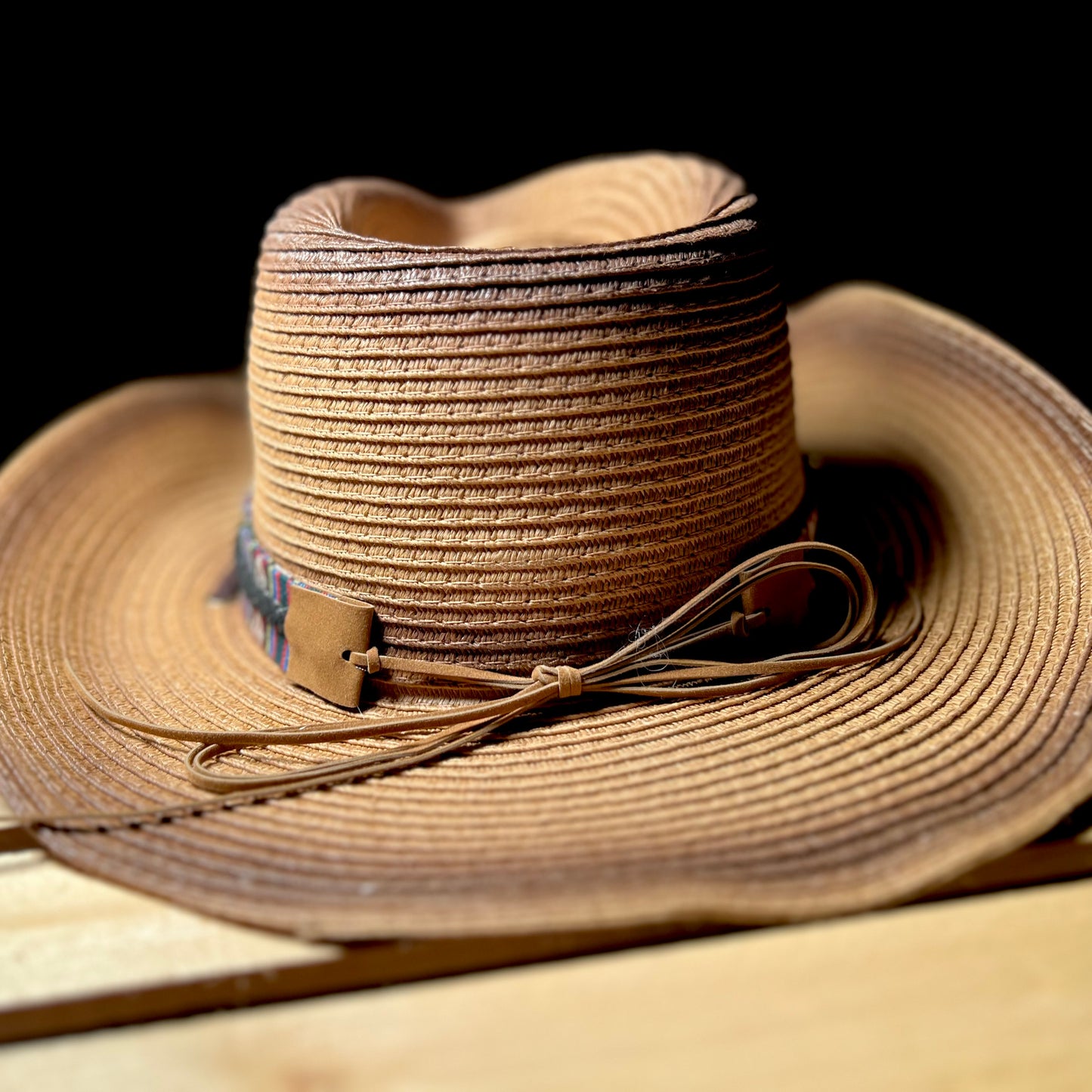 Honky Tonky Cowboy Straw Hat