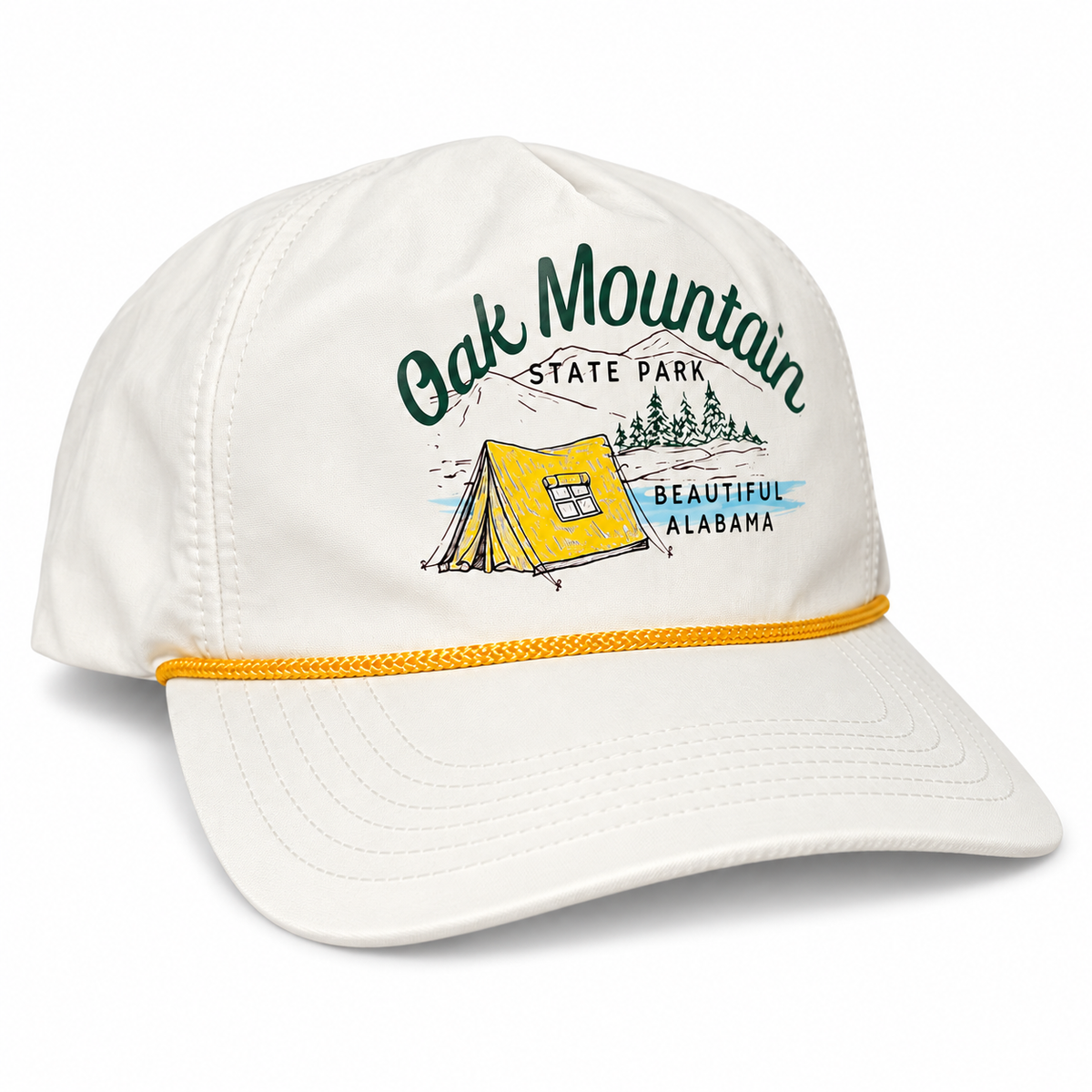 Oak Mountain Campsite Nylon Cap