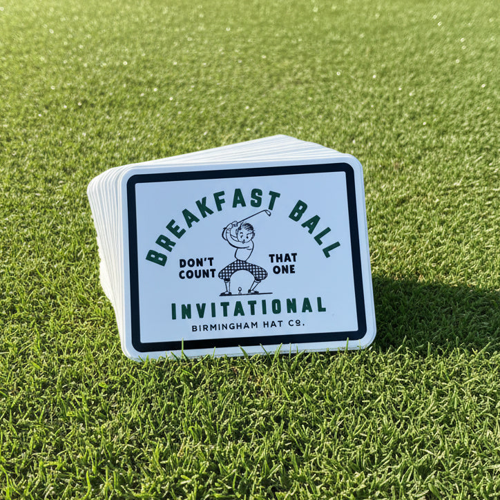 Breakfast Ball Vinyl Sticker