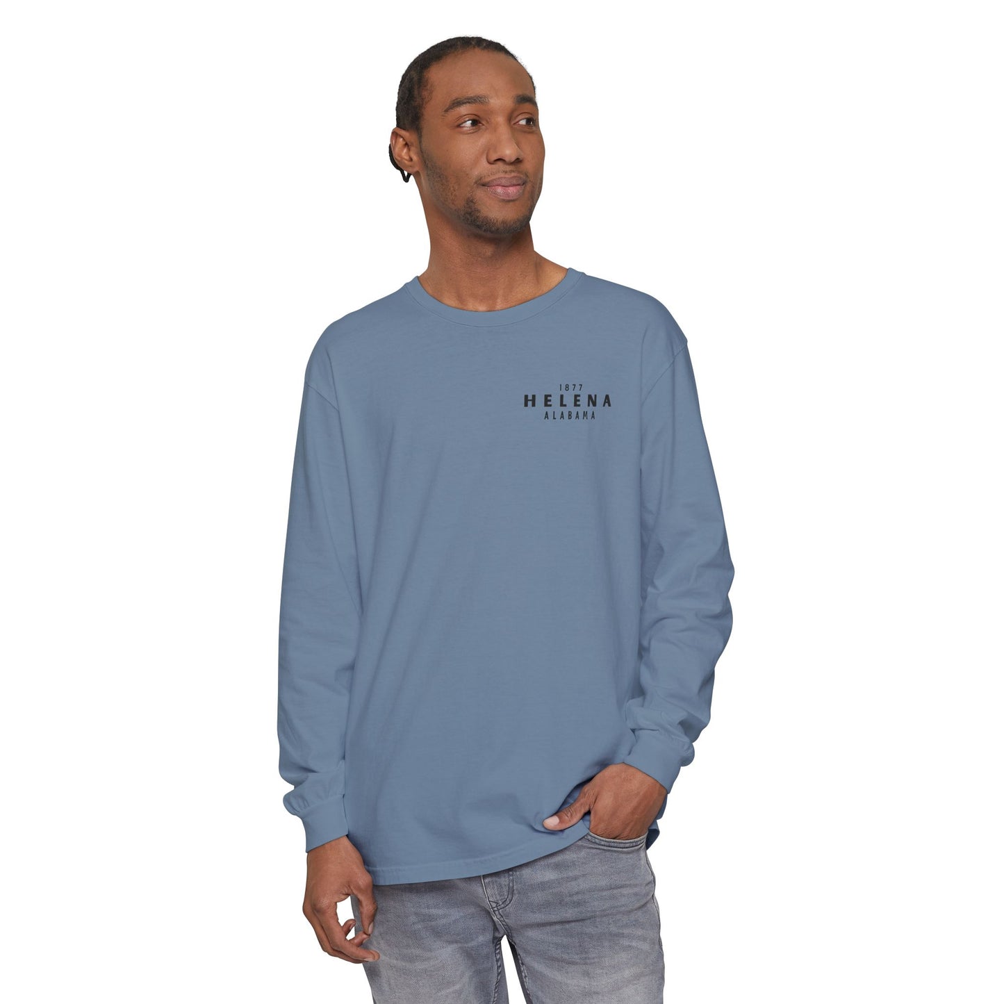 Helena Alabama “Not in Montana” Long Sleeve T-Shirt