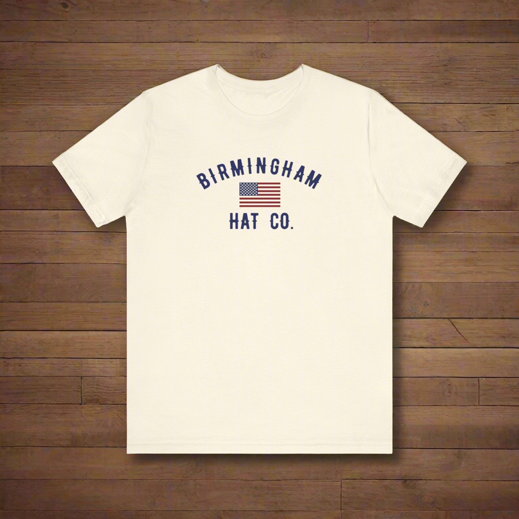 B’ham Hat Co Flag tee