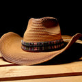 Honky Tonky Cowboy Straw Hat