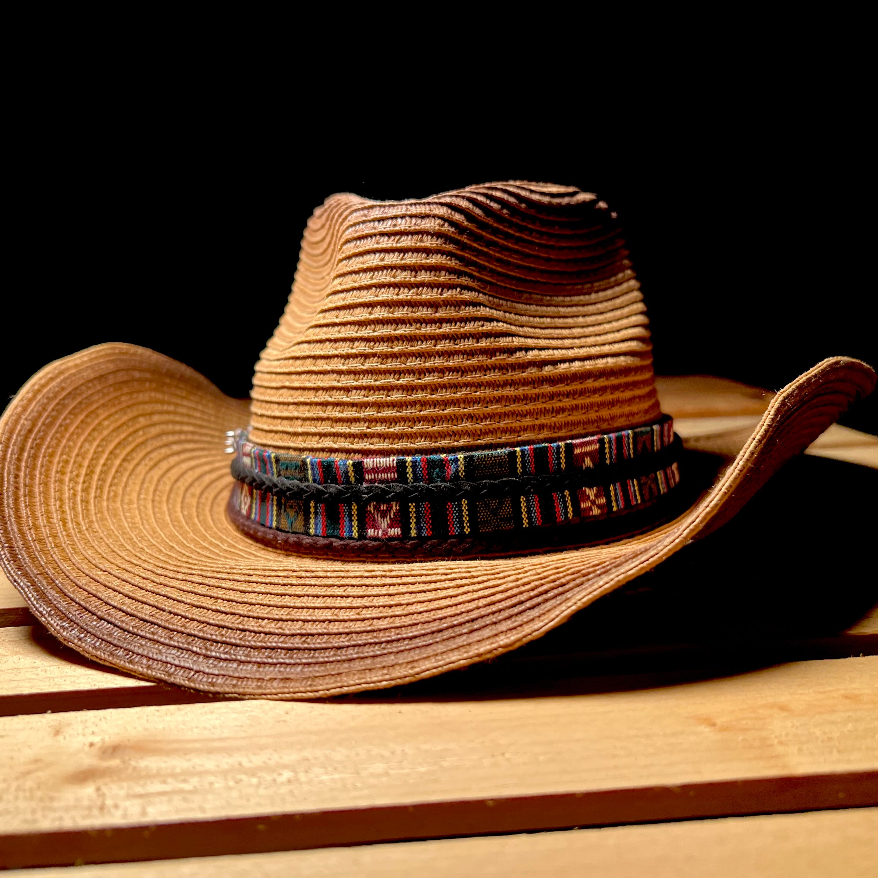Honky Tonky Cowboy Straw Hat