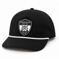 black Join the Club Rope Cap cap product image by Birmingham Hat Co.