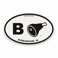 B’ham Oval Magnet magnet design by Birmingham Hat Co.