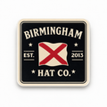 Birmingham Hat Co. Heritage Vinyl Sticker