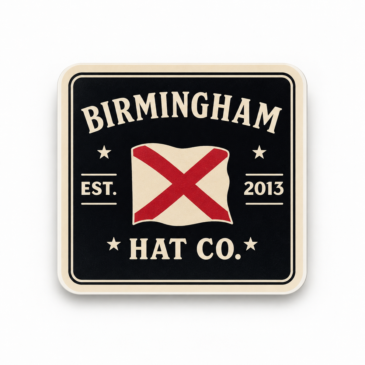 Birmingham Hat Co. Heritage Vinyl Sticker
