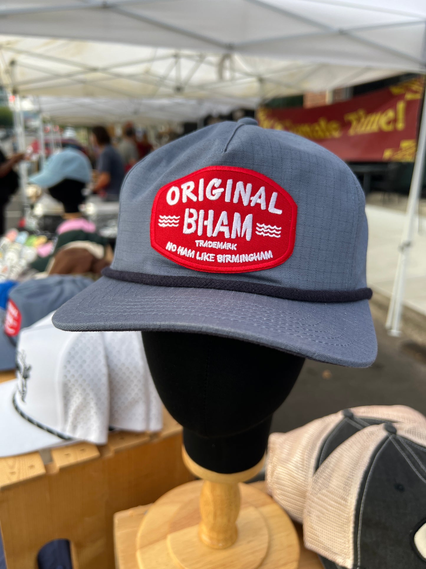 Original B’ham Waves Rope Ripstop Cap