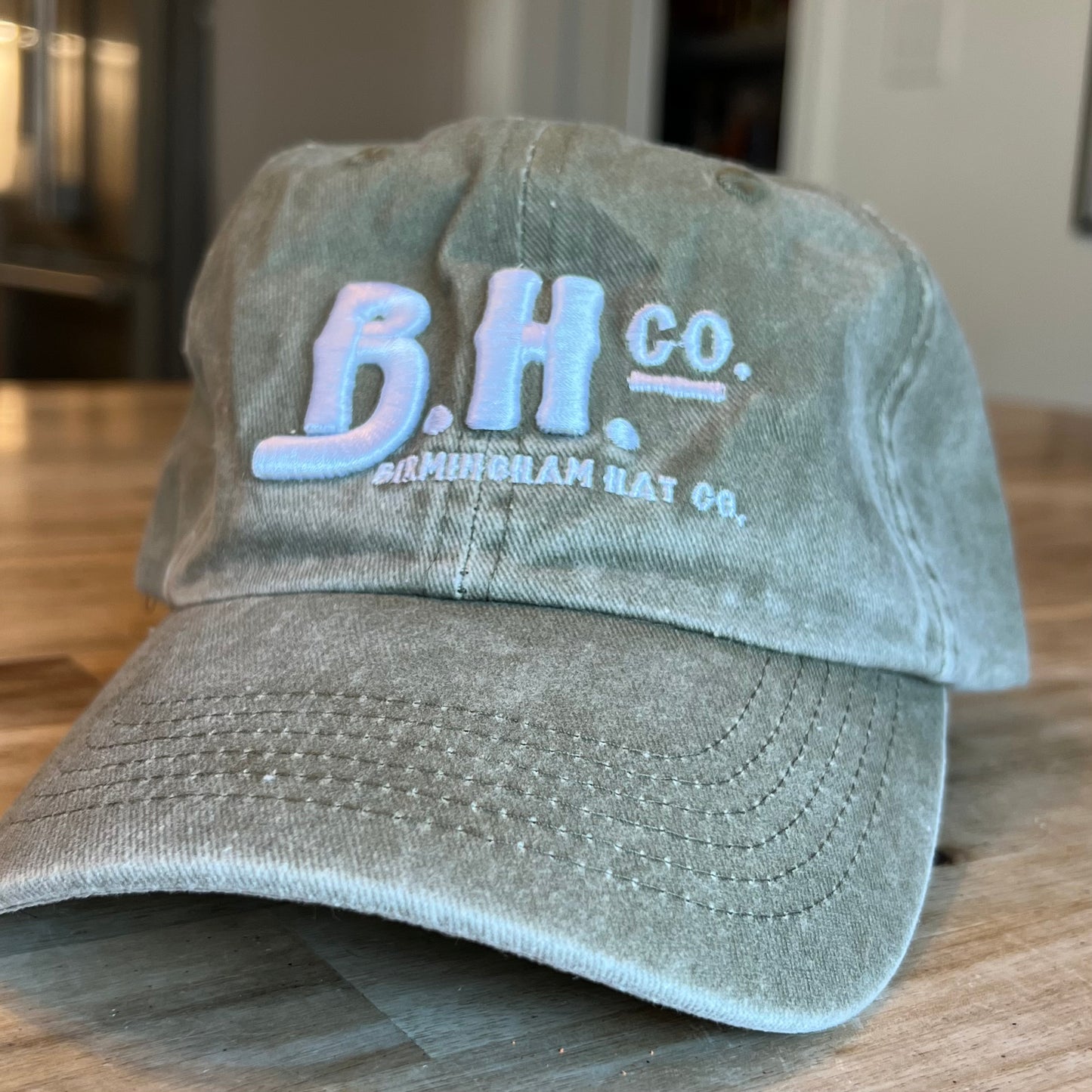 B.H. Co. Washed Twill Cap