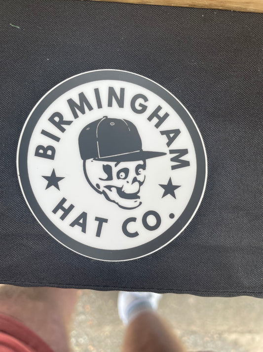 Birmingham Hat Co Skull Sticker