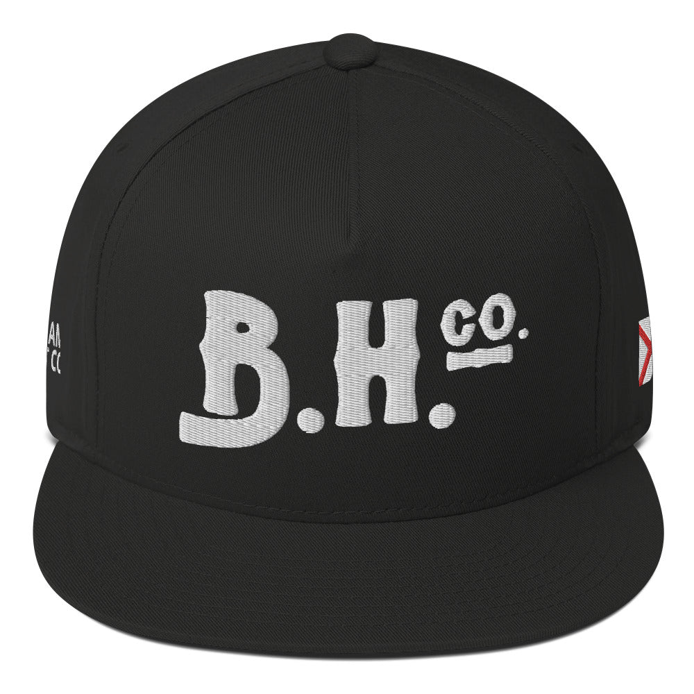 B. H. Co. Flat Bill Cap