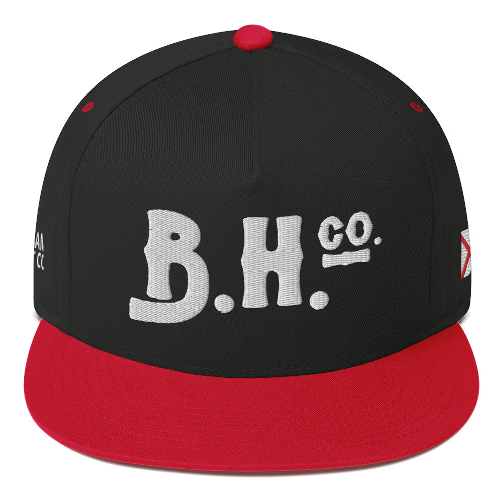 B. H. Co. Flat Bill Cap