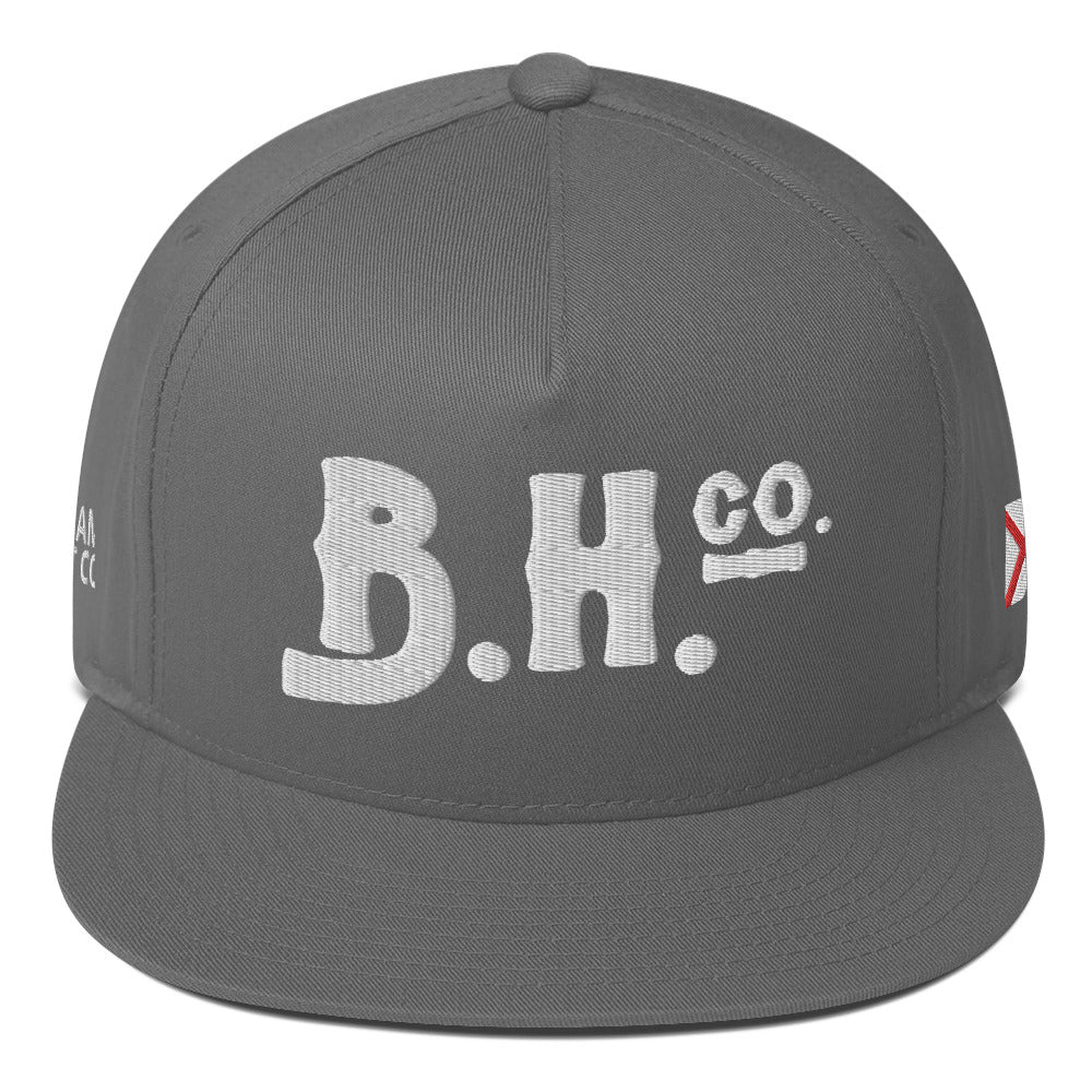 B. H. Co. Flat Bill Cap