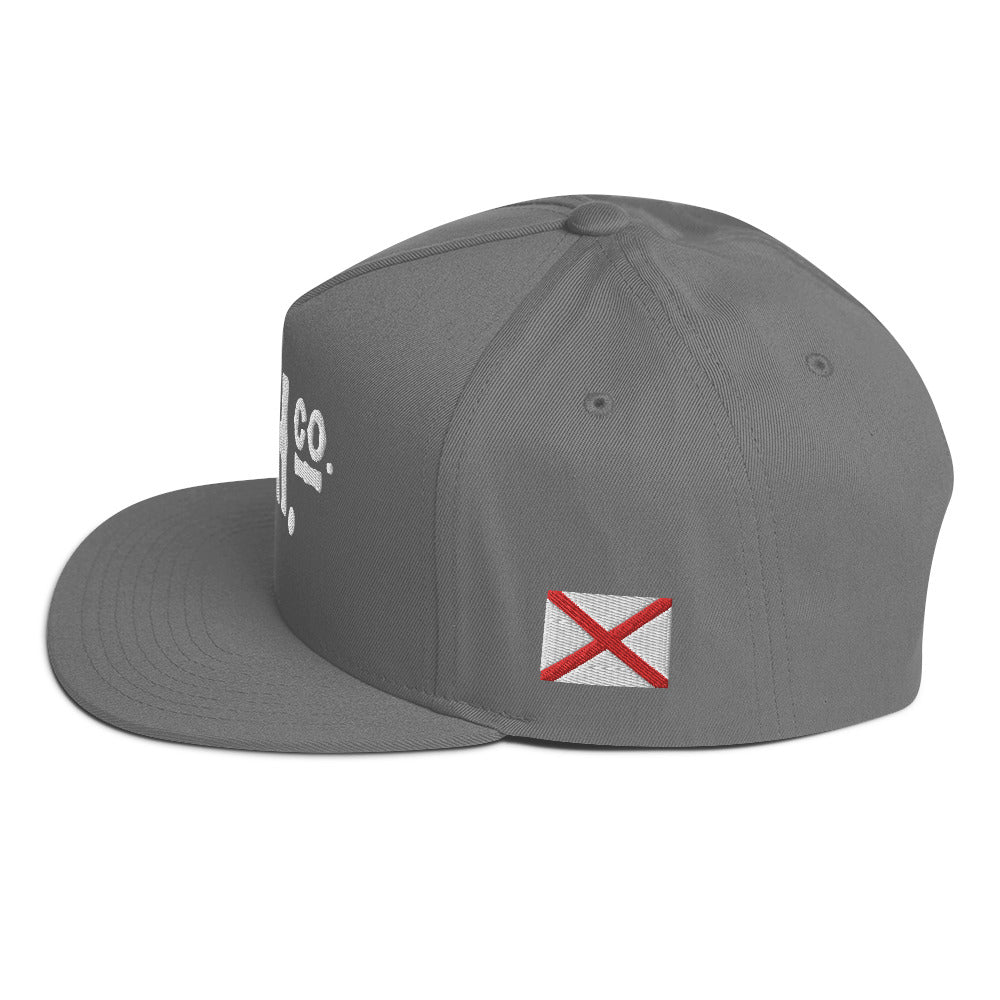 B. H. Co. Flat Bill Cap