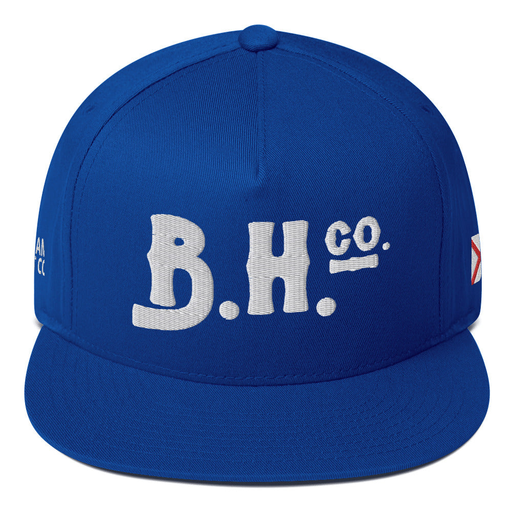 B. H. Co. Flat Bill Cap