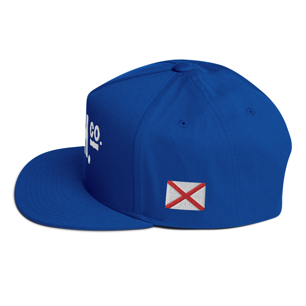 B. H. Co. Flat Bill Cap