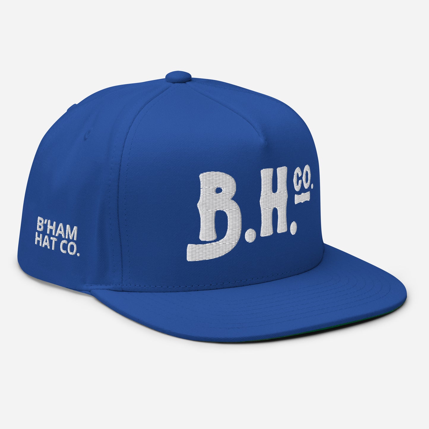 B. H. Co. Flat Bill Cap